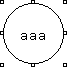 図形を選択した状態